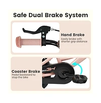 Hongge 14 Inch Kids Bike with Adjustable Training Wheels