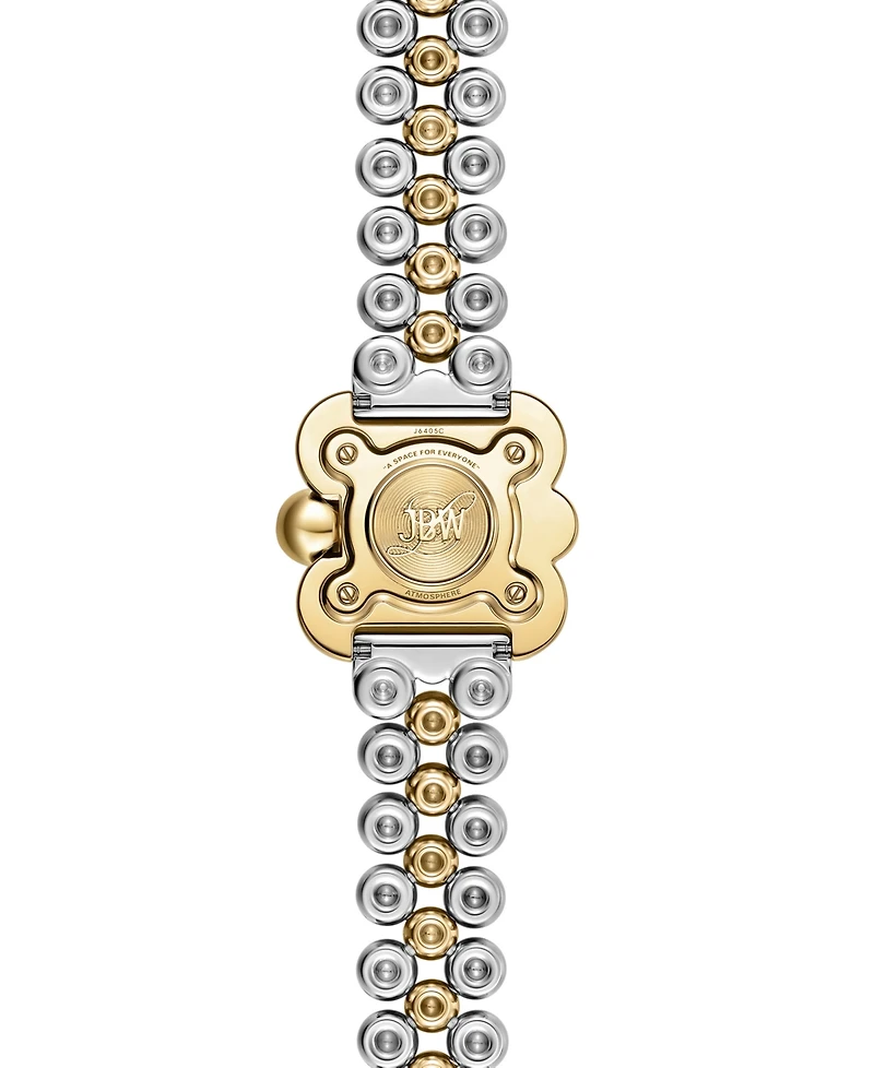 Jbw Men's Atmosphere Swiss Quartz Two-Tone 18k Gold-Plated Stainless Steel Watch, 30mm