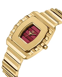 Jbw Women's Atlas Swiss Quartz 18k Gold-Plated Stainless Steel Watch, 34mm