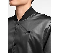 Nike Men's Sportswear Club Snap-Front Varsity Jacket