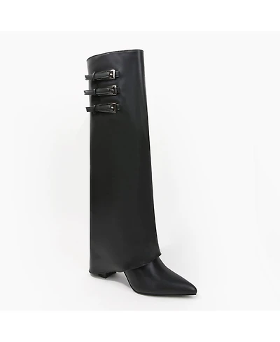 Berness Antonia Foldover Knee-High Boots