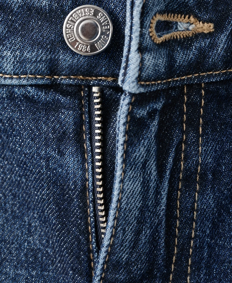 Mango Women's New Mom Comfort High-Rise Jeans