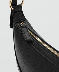 Mango Women's Oval Shoulder Bag