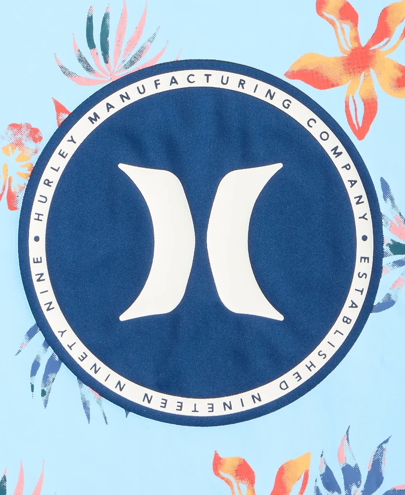 Hurley Toddler Boys' 2T-5T Tropical Floral 2-Piece Swim Set