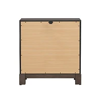 Liberty Furniture Modern Edge Bedroom Nightstand w/ Charging Station Usb-a Usb-c