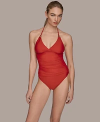 Donna Karan Women's Halter Neck Tankini