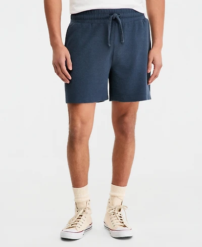 Sun + Stone Men's Cotton-Blend Terry 6" Pull-On Shorts, Macy's Exclusive