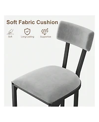 gaomon Home Bar Stools Set Of 4, Counter Height Bar Stools For Kitchen Counter, Island Chairs For Dining Table, Tall Barstools For Kitchen