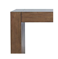 Jofran Taos Modern Rustic Square Dovetailed End Table