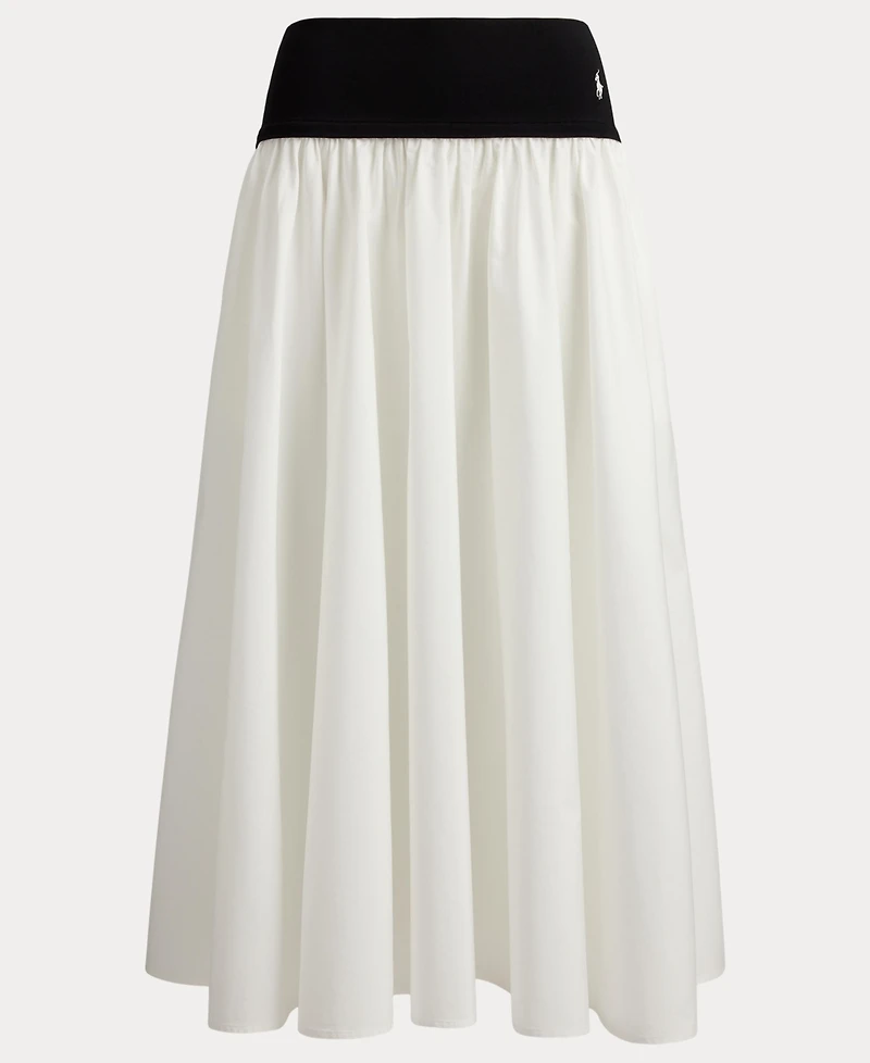 Polo Ralph Lauren Women's Shirred A-Line Skirt