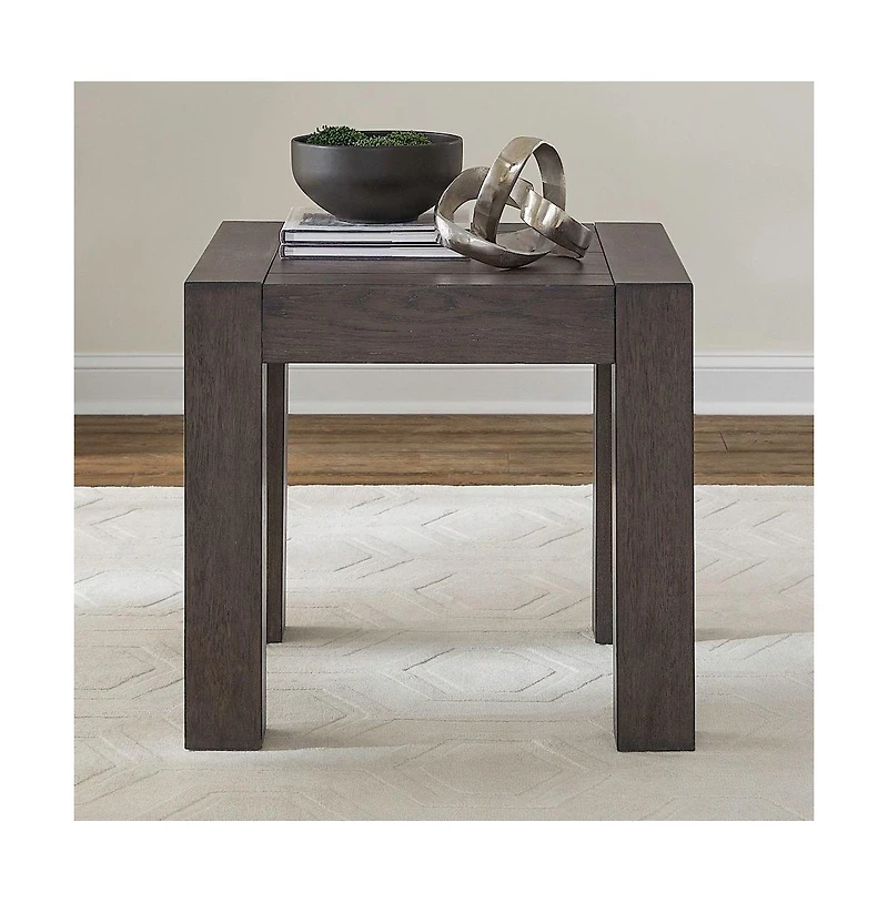 Liberty Furniture Cascade Falls Living Room Square End Table