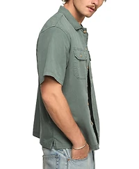 Lucky Brand Men's Panther Moto Button-Front Shirt
