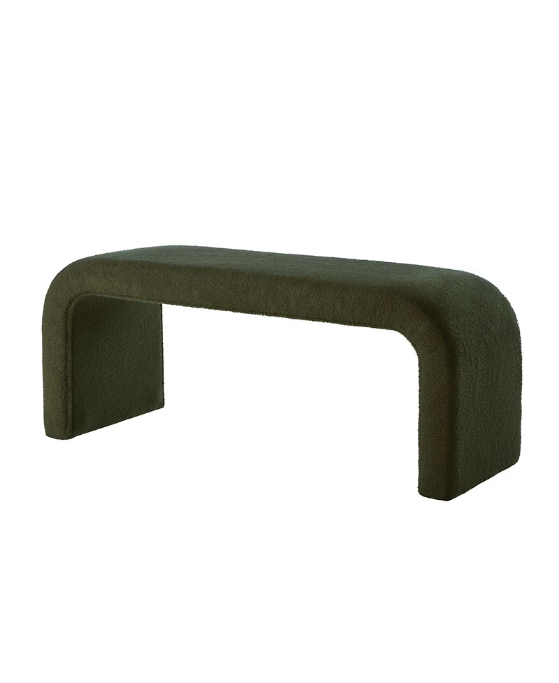 Streamdale Furniture U-Shaped Teddy Ottoman Bench Set of 3