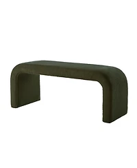 Streamdale Furniture U-Shaped Teddy Ottoman Bench Set of 3