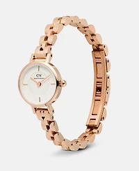 Daniel Wellington Women's Analog Rose Gold-Tone Stainless Steel Watch, 19mm