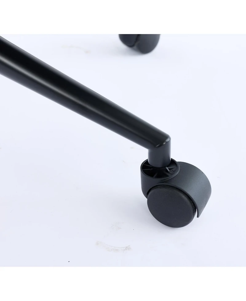 Streamdale Furniture Antique Pu Leather Office Chair with High Backrest & Swivel