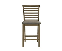 Liberty Furniture Upholstered Ladder Back Dining Chair - Counter Height - Set of 2 - Sandstone