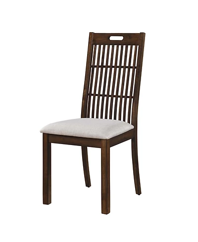 Streamdale Furniture Streamdale 2 Pieces Set Dining Side Chair Rustic Modern Farmhouse Design Retro Design Easy to Assembly