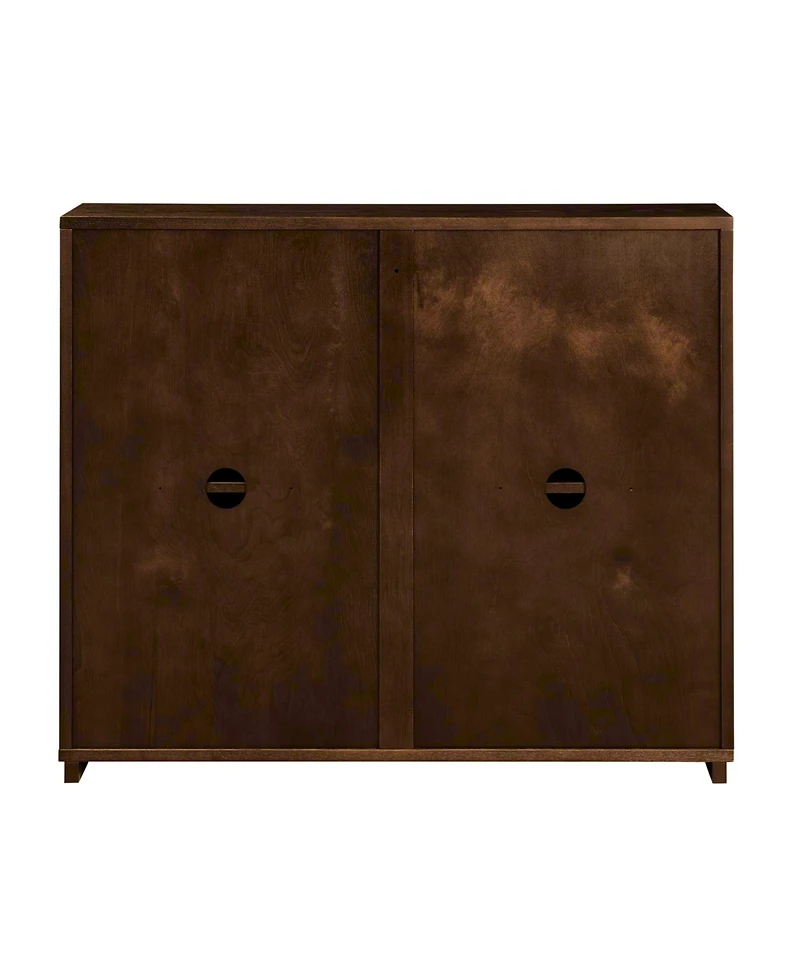 Streamdale Furniture Mid Century Modern V-Shape Storage Cabinet