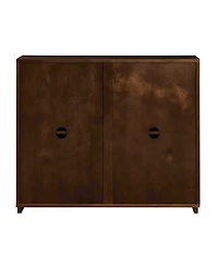 Streamdale Furniture Mid Century Modern V-Shape Storage Cabinet