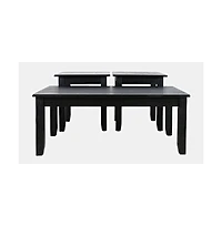 Jofran Eros Contemporary 3 Piece Coffee Table Set