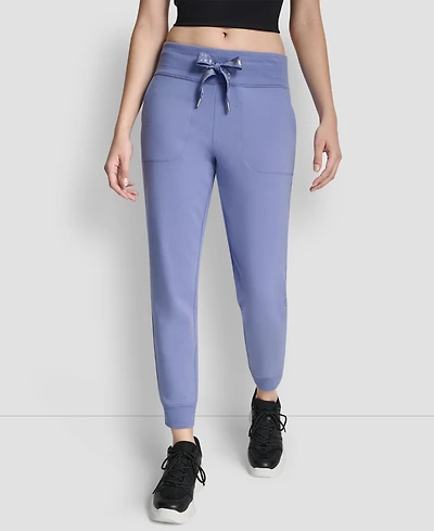 Dkny Sport Women's Drawcord Cuffed Jogger Pants