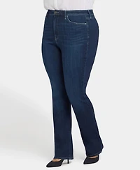 Nydj Plus Billie Mini Bootcut Jeans