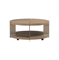 Liberty Furniture Harlow Living Room Round Cocktail Table