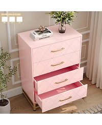 Garvee Dresser for Bedroom with 4 Drawer Dresser