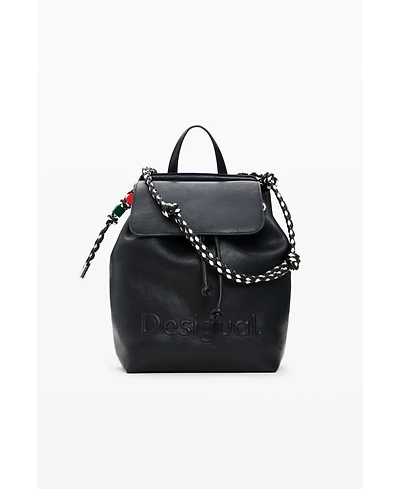 Desigual Women's Medium braided backpack