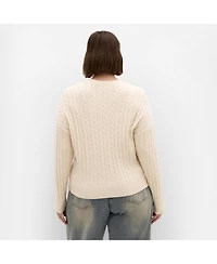 City Chic Plus Kenia Knit Sweater