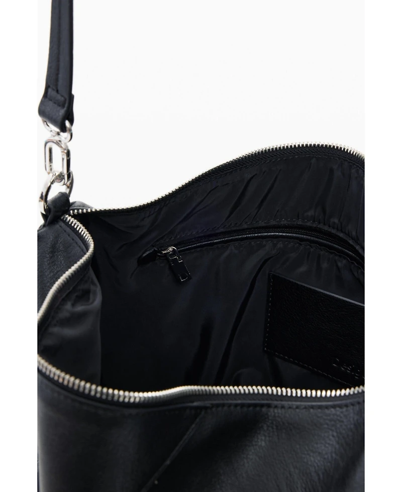 Desigual Women's Large bag with logo charm