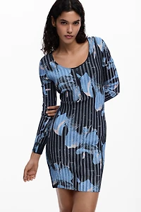 Desigual Women's Midi pleated dress