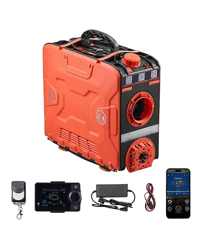 Sugfit Diesel Heater 8KW 12V Portable Air Heater with App Remote 1.2 Gal Tank