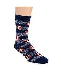 Muk Luks Men's Game Day by Unisex Terry Loop Socks