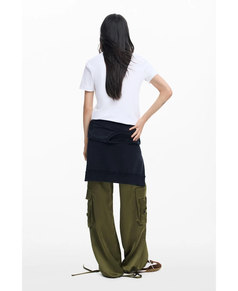 Desigual Women's Logo knit t-shirt