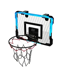 Hongge Kids Basketball Hoop with Electronic Scoreboard and Lights