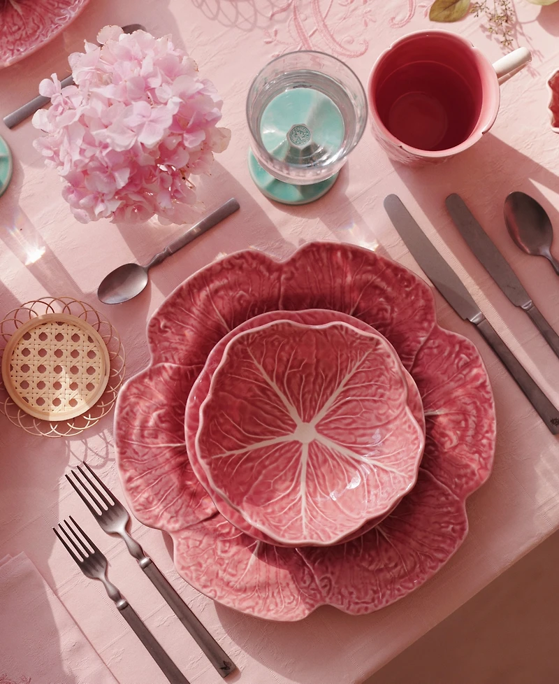 Bordallo Pinheiro Cabbage Cereal Bowls, Set of 4