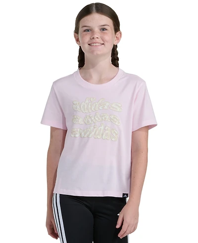 adidas Girls' 8-16 Short-Sleeve Graphic T-Shirt