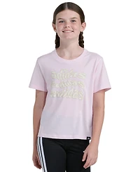 adidas Girls' 8-16 Short-Sleeve Graphic T-Shirt
