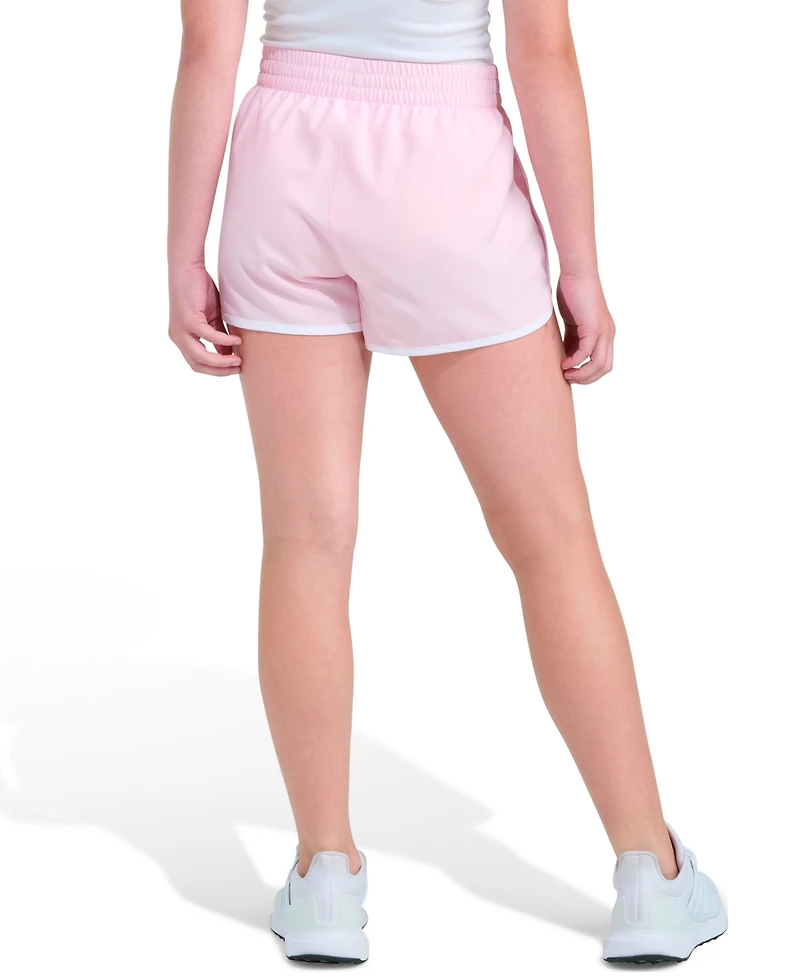 adidas Girls' 8-16 Waistband Woven Pacer Shorts