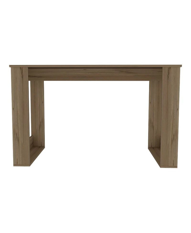 Streamdale Furniture Lacey Rectangle Computer Desk Smokey Oak