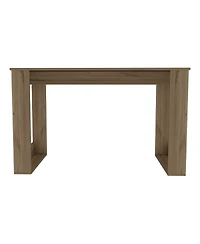 Streamdale Furniture Lacey Rectangle Computer Desk Smokey Oak