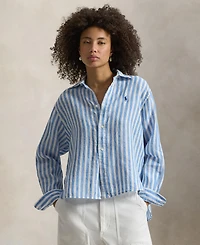 Polo Ralph Lauren Women's Cropped Gingham Shirt
