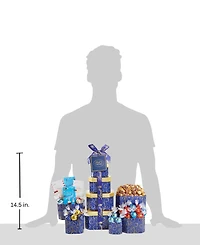 Alder Creek Gift Baskets Holiday Lovely Lindt Chocolate Gift Tower, 25 Piece Set