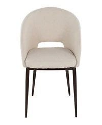 Lumisource 31" Fabric Renee Contemporary Dining Chair