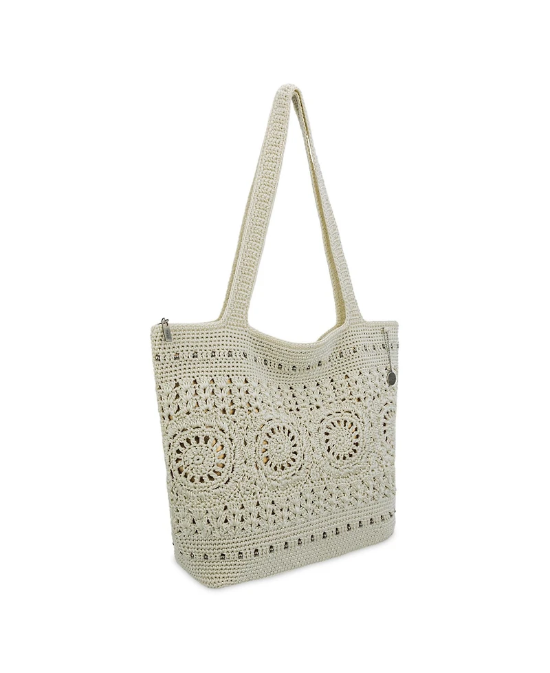 The Sak Classic Large Crochet Carryall Tote Bag