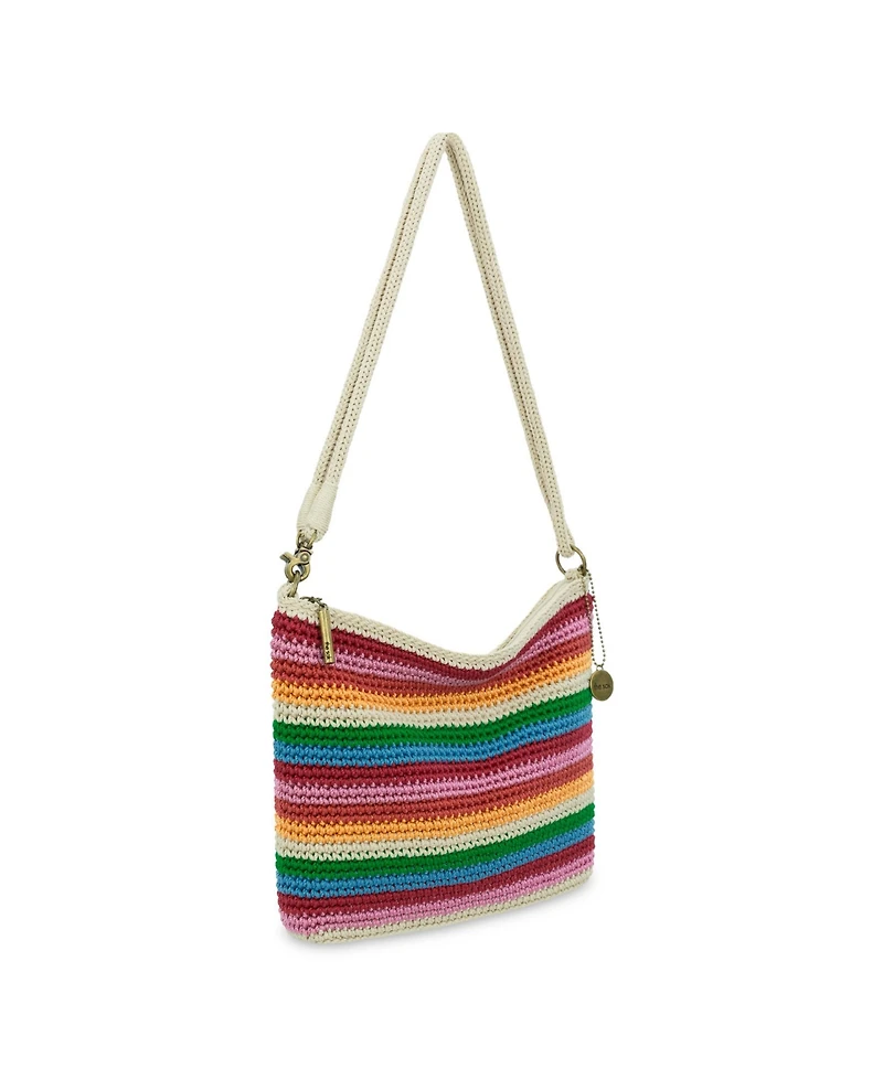 The Sak Lumi Crochet Small Crossbody Bag