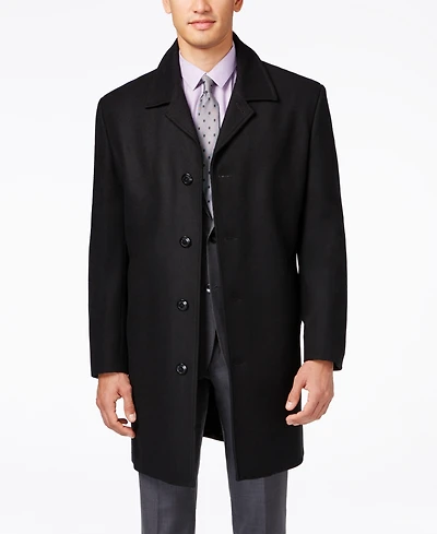 London Fog Coventry Wool-Blend Overcoat