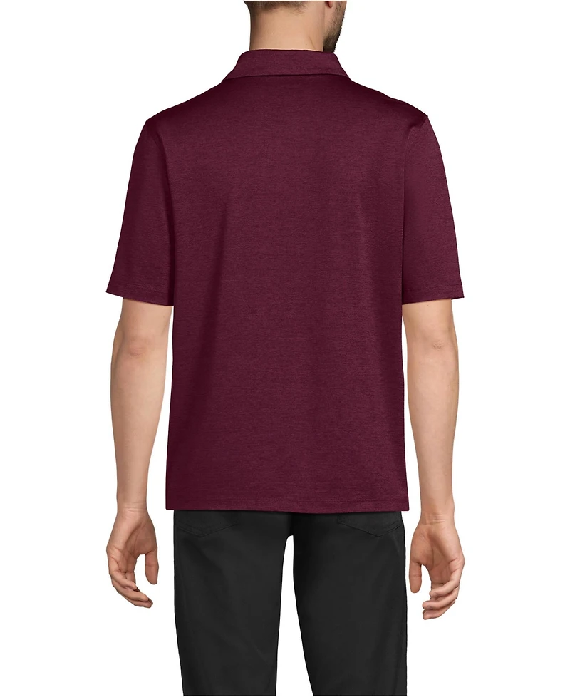 Lands' End Men's Rapid Dry Space Dye Polo Shirt